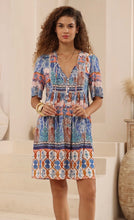 Load image into Gallery viewer, ISA BLUE DRESS
