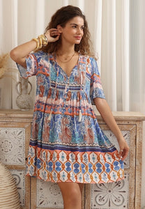ISA BLUE DRESS