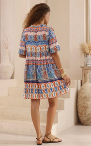 ISA BLUE DRESS