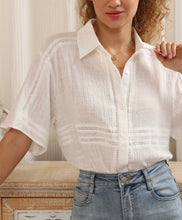 Load image into Gallery viewer, BANKS WHITE COTTON SHIRT
