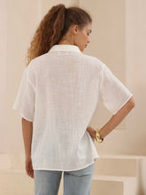 Load image into Gallery viewer, BANKS WHITE COTTON SHIRT