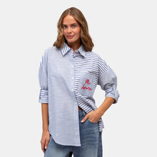 Load image into Gallery viewer, MI AMORE STRIPE SHIRT