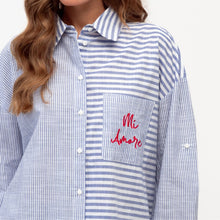 Load image into Gallery viewer, MI AMORE STRIPE SHIRT