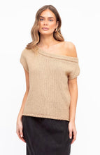 Load image into Gallery viewer, SIENNA KNIT TOP - NATURAL