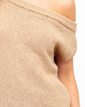 Load image into Gallery viewer, SIENNA KNIT TOP - NATURAL