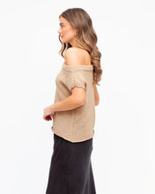 Load image into Gallery viewer, SIENNA KNIT TOP - NATURAL