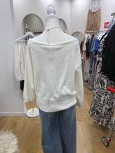 Load image into Gallery viewer, POLLY FLUFFY OFF SHOULDER JUMPER - WHITE