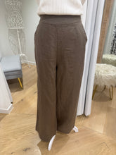 Load image into Gallery viewer, RUBY LINEN PANTS - COFFEE
