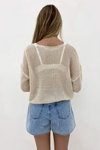 Load image into Gallery viewer, DAISY KNIT JUMPER - BEIGE