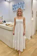 Load image into Gallery viewer, CHANELLE ANGLAISE MAXI DRESS