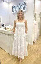 Load image into Gallery viewer, CHANELLE ANGLAISE MAXI DRESS