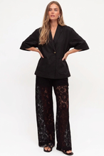 Load image into Gallery viewer, TAMIKA BLACK LACE PANTS