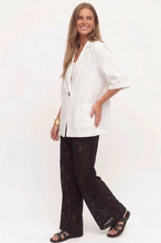Load image into Gallery viewer, TAMIKA BLACK LACE PANTS