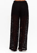 Load image into Gallery viewer, TAMIKA BLACK LACE PANTS