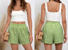 Load image into Gallery viewer, BEACH DAYS COTTON SHORTS - GREEN