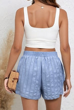 Load image into Gallery viewer, BEACH DAYS COTTON SHORTS - BLUE