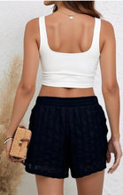 Load image into Gallery viewer, BEACH DAYS COTTON SHORTS - BLACK