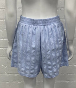 BEACH DAYS COTTON SHORTS - BLUE