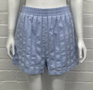 BEACH DAYS COTTON SHORTS - BLUE