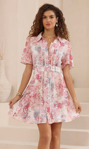 HALLIE SHIRT DRESS