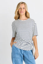 Load image into Gallery viewer, IVY STRIPE KNOT TEE