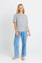 Load image into Gallery viewer, IVY STRIPE KNOT TEE