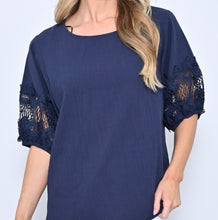 Load image into Gallery viewer, STELLA TOP - NAVY