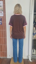 Load image into Gallery viewer, IT AINT LUCK OVERSIZED TEE - BROWN