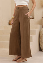 Load image into Gallery viewer, JASPER TAILORED LINEN PANTS
