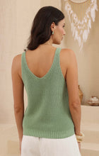 Load image into Gallery viewer, FAITH KNIT TANK - SAGE