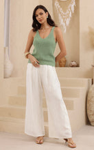 Load image into Gallery viewer, FAITH KNIT TANK - SAGE