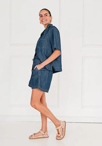 CALLA DENIM SHIRT - SOUL SPARROW