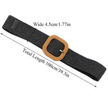 Load image into Gallery viewer, CINDY CREAM WOVEN BRAIDED BELT WITH BUCKLE
