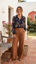 Load image into Gallery viewer, PIPER BLOUSE - NAVY