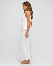 Load image into Gallery viewer, ELANOR WHITE TIE UP VEST