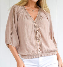 Load image into Gallery viewer, SUNSHINE COAST TOP - TAUPE