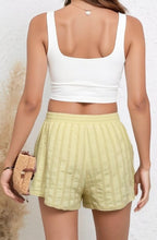 Load image into Gallery viewer, BEACH DAYS COTTON SHORTS - YELLOW