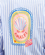 Load image into Gallery viewer, AMALFI STRIPE COTTON SHIRT