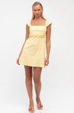 Load image into Gallery viewer, MINAMI SHORT DRESS - YELLOW