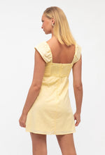 Load image into Gallery viewer, MINAMI SHORT DRESS - YELLOW