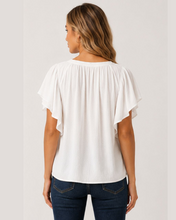 Load image into Gallery viewer, KIMBERLEY COTTON TOP - WHITE