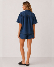 Load image into Gallery viewer, LEE DENIM SHORTS &amp; TOP SET