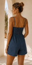 Load image into Gallery viewer, DAISY DENIM PLAYSUIT