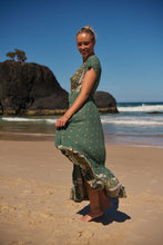 Load image into Gallery viewer, JAASE VIRIDIAN CARMEN MAXI DRESS