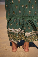 Load image into Gallery viewer, JAASE VIRIDIAN CARMEN MAXI DRESS