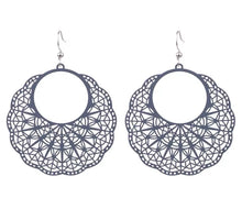 Load image into Gallery viewer, BLUE BOHO EARRINGS