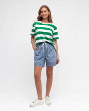 Load image into Gallery viewer, MIRAGE DENIM SHORTS - LIGHT DENIM