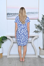 Load image into Gallery viewer, LAVENDER ITALIAN LINEN DRESS