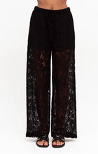 Load image into Gallery viewer, TAMIKA BLACK LACE PANTS