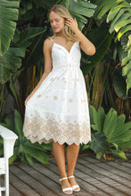 Load image into Gallery viewer, INDIA EMBROIDERED COTTON DRESS